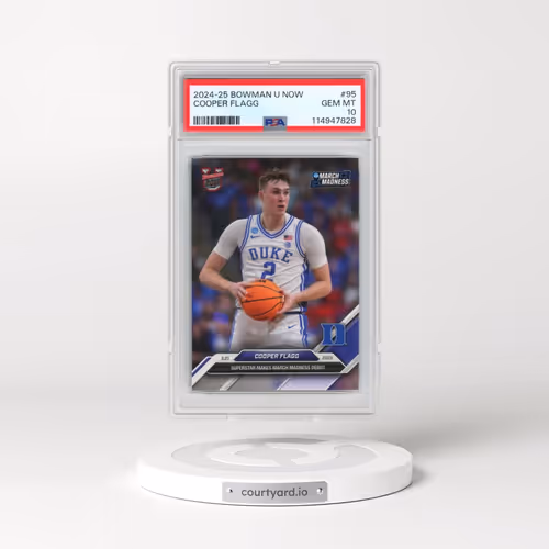 2024-25 Bowman U Now #95 Cooper Flagg (PSA 10 GEM MINT)