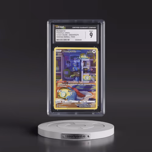 2023 Crown Zenith #GG23/GG70 Dunsparce - Galarian Gallery Holo (CGC 9 MINT)