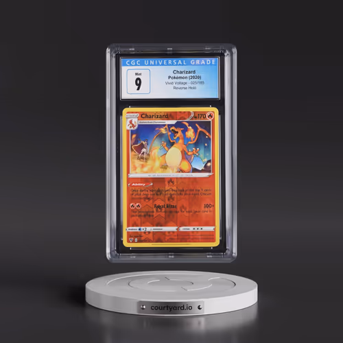 2020 Vivid Voltage #025/185 Charizard - Reverse Holo (CGC 9 MINT)