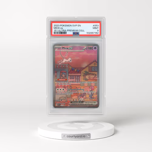 2023 Pokémon Svp EN-SV Black Star Promo #053 Mew EX - Holo 151 Ultra-Premium Collection (PSA 9 MINT)