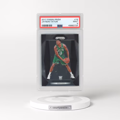 2017 Panini Prizm #16 Jayson Tatum (PSA 9 MINT)