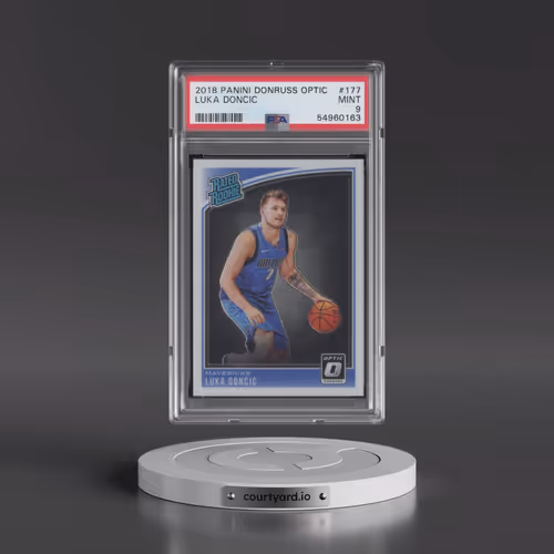 2018 Panini Donruss Optic #177 Luka Doncic (PSA 9 MINT)