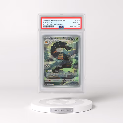 2023 Pokémon Par EN-Paradox Rift #183 Crustle - Illustration Rare (PSA 10 GEM MINT)