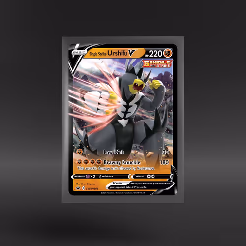 SWSH Black Star Promos Single Strike Urshifu V