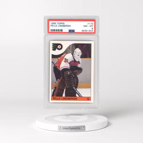1985 Topps #110 Pelle Lindbergh (PSA 8 NM-MT)