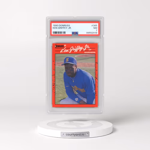 1990 Donruss #365 Ken Griffey Jr (PSA 7 NM)