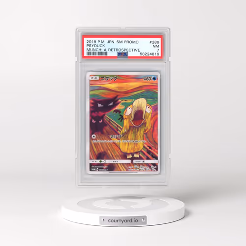 2018 Pokémon SM Promo #286 Psyduck - Munch: A Retrospective (PSA 7 NM)