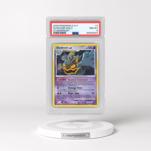 2008 Pokémon Diamond & Pearl Stormfront #1 Dusknoir - Holo (PSA 8 NM-MT)