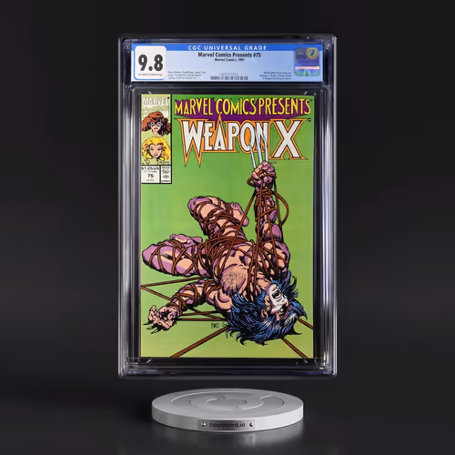 Marvel Comics Presents #75 CGC 9.8 Off-white to White Pages (Marvel Comics, 1991)