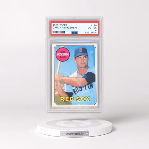 1969 Topps #130 Carl Yastrzemski (PSA 4 VG-EX)