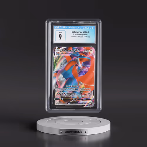 2020 Darkness Ablaze #144/189 Salamence VMAX - Holo (CGC 9 MINT)
