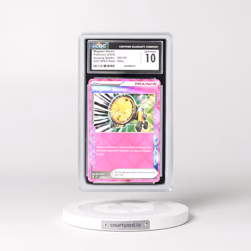 2024 Surging Sparks - SSP EN #182/191 Megaton Blower - ACE SPEC Rare Holo (CGC 10 GEM MINT)