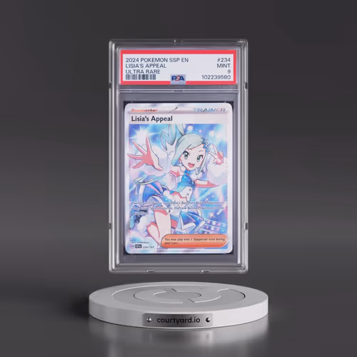 2024 Pokémon Ssp EN-Surging Sparks #234 Lisia's Appeal - Ultra Rare (PSA 9 MINT)