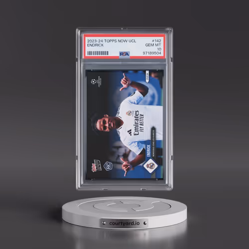 2023 Topps Now UEFA Champions League #142 Endrick (PSA 10 GEM MINT)