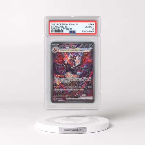 2023 Pokémon Sv4a-Shiny Treasure EX #349 Charizard EX - Holo Special Art Rare (PSA 10 GEM MINT)