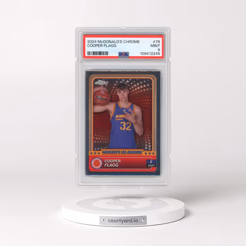 2024 Topps Chrome McDonald's All American #78 Cooper Flagg (PSA 9 MINT)