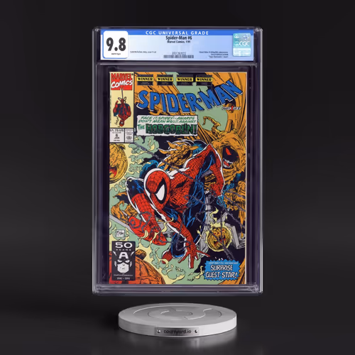 Spider-Man #6 CGC 9.8 White Pages (Marvel Comics, 1/91) - Universal