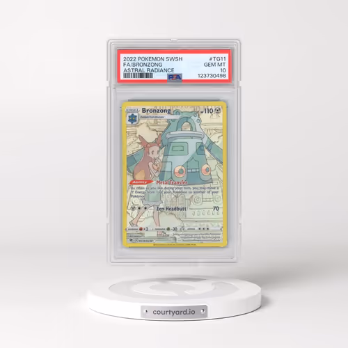 2022 Pokémon Sword & Shield Astral Radiance #TG11 Bronzong - Full Art (PSA 10 GEM MINT)