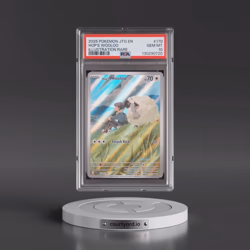 2025 Pokémon Jtg EN-Journey Together #170 Hop's Wooloo - Illustration Rare (PSA 10 GEM MINT)