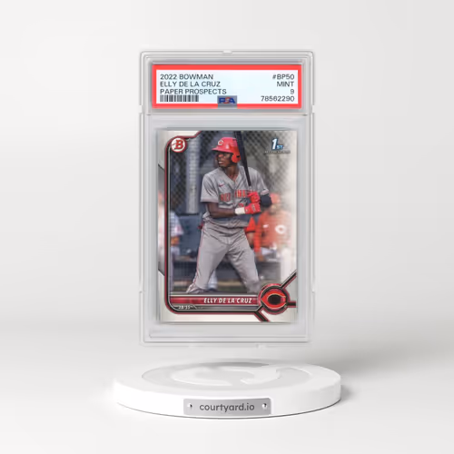 2022 Bowman Paper Prospects #BP50 Elly de La Cruz (PSA 9 MINT)