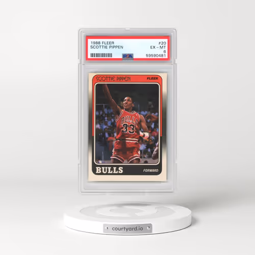 1988 Fleer #20 Scottie Pippen (PSA 6 EX-MT)
