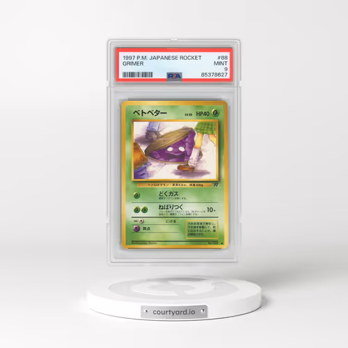 1997 Pokémon Rocket #88 Grimer (PSA 9 MINT)