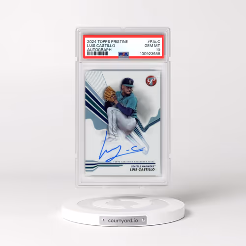 2024 Topps Pristine Pristine Autographs #PALC Luis Castillo (PSA 10 GEM MINT)