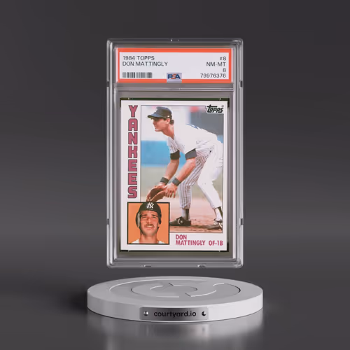 1984 Topps #8 Don Mattingly (PSA 8 NM-MT)
