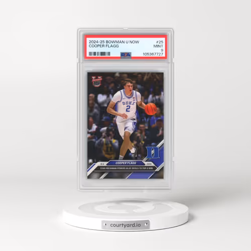 2024-25 Bowman U Now #25 Cooper Flagg (PSA 9 MINT)