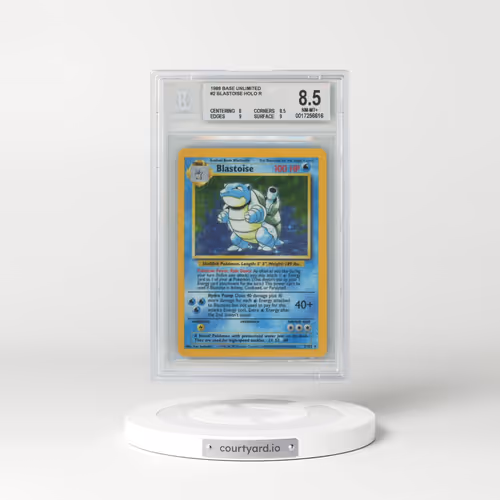 1999 Base Set #2 Blastoise - Holo (BGS 8.5 NM-MT+)