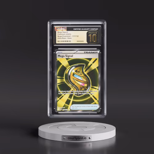 2025 Mega Evolution - MEG EN #171/132 Mega Signal - Ultra Rare Holo (CGC 10 PRISTINE)