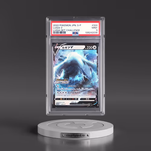 2022 Pokémon S Promo #324 Lugia V - Holo Lugia Get Challenge (PSA 9 MINT)