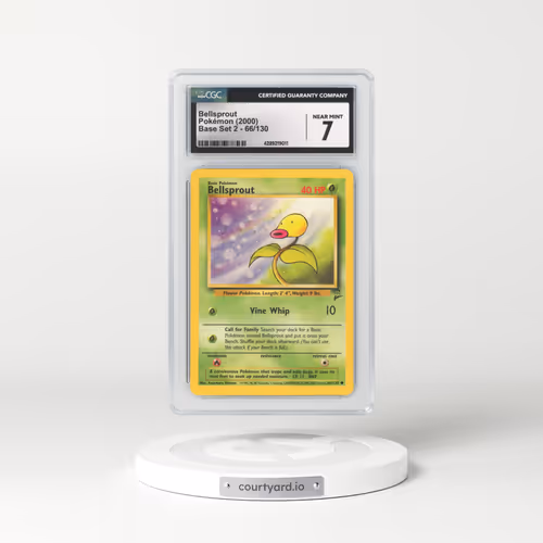 2000 Base Set 2 #66 Bellsprout (CGC 7 NM)