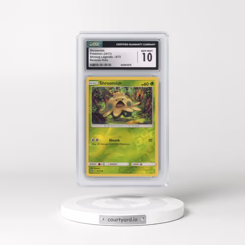 2017 Shining Legends #4/73 Shroomish - Reverse Holo (CGC 10 GEM MINT)