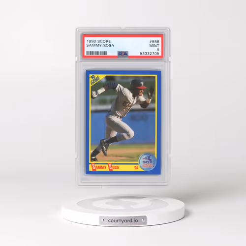 1990 Score #558 Sammy Sosa (PSA 9 MINT)