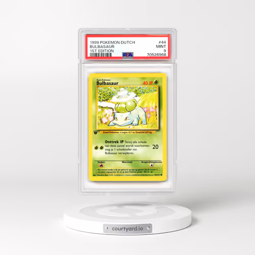 1999 Base Set #44 Bulbasaur 1st Edition