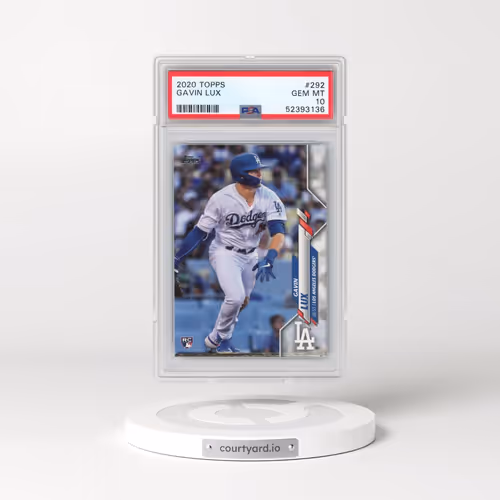 2020 Topps #292 Gavin Lux (PSA 10 GEM MINT)