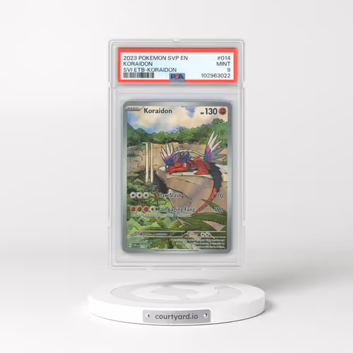 2023 Pokémon Svp EN-SV Black Star Promo #014 Koraidon - Scarlet & Violet Elite Trainer Box-Koraidon