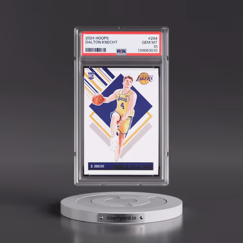 2024 Panini NBA Hoops #294 Dalton Knecht (PSA 10 GEM MINT)