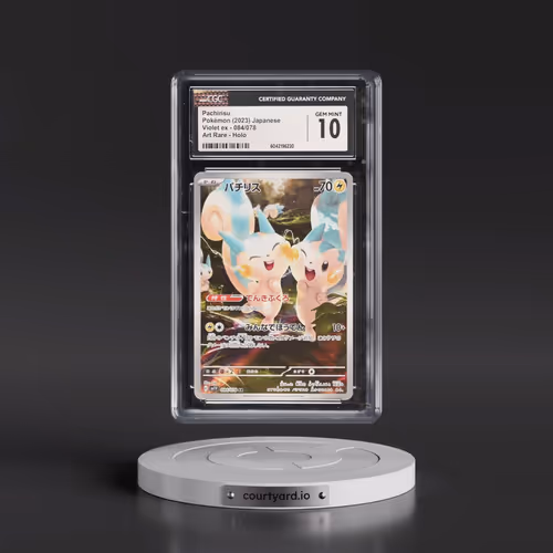 2023 Pokémon Sv1v-Violet EX #084 Pachirisu - Art Rare (CGC 10 GEM MINT)