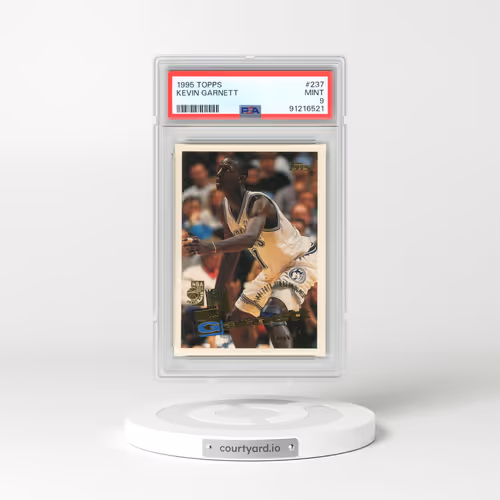 1995 Topps #237 Kevin Garnett (PSA 9 MINT)