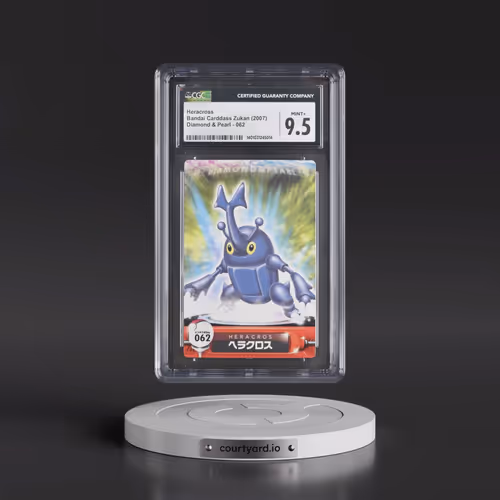 2007 Diamond & Pearl #062 Heracross (CGC 9.5 MINT+)