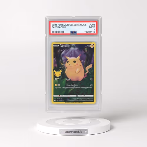 2021 Pokémon Celebrations #005 Pikachu - Full Art (PSA 9 MINT)