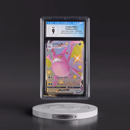 2017 Black Star Promos - Sword & Shield #SWSH099 Crobat VMAX - Holo Shining Fates Premium Collection