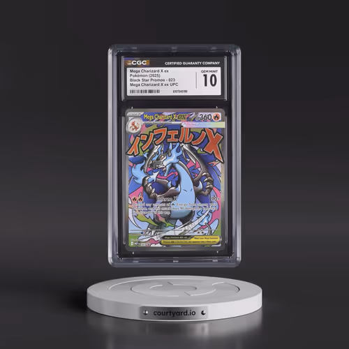 2025 Black Star Promos - Mega Evolution MEP EN #023 Mega Charizard X ex - Mega Charizard X ex Ultra