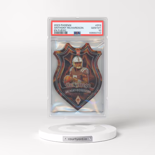 2023 Panini Phoenix EN Fuego #EF8 Anthony Richardson (PSA 10 GEM MINT)