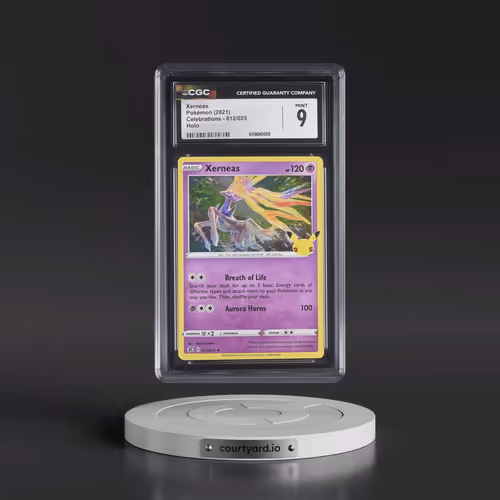 2021 Celebrations #012/025 Xerneas - Holo (CGC 9 MINT)