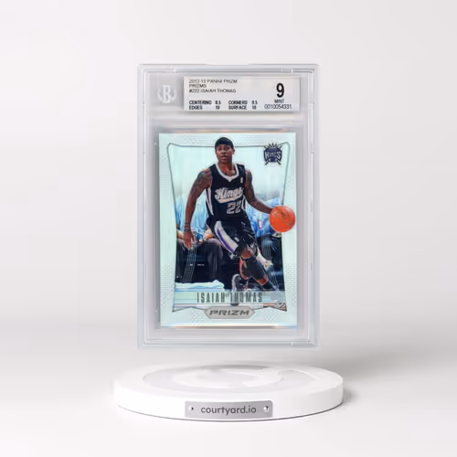 2012 Panini Prizm #222 Isaiah Thomas - Prizm (BGS 9 MINT)