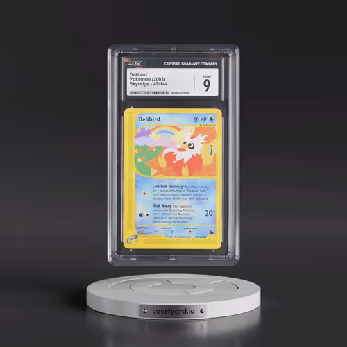 2003 Skyridge #49/144 Delibird (CGC 9 MINT)