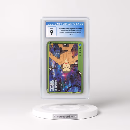2000 Gold and Silver Anime Series #MOVIE8 Unown and Spencer Hale - Part 3 (CGC 9 MINT)